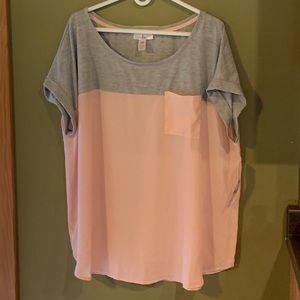 Just be... sheer t-shirt 3X